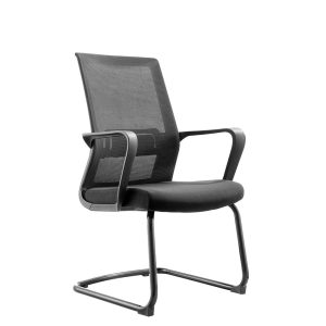 Посетителски стол RFG Smart M, дамаска и меш, до 120 kg