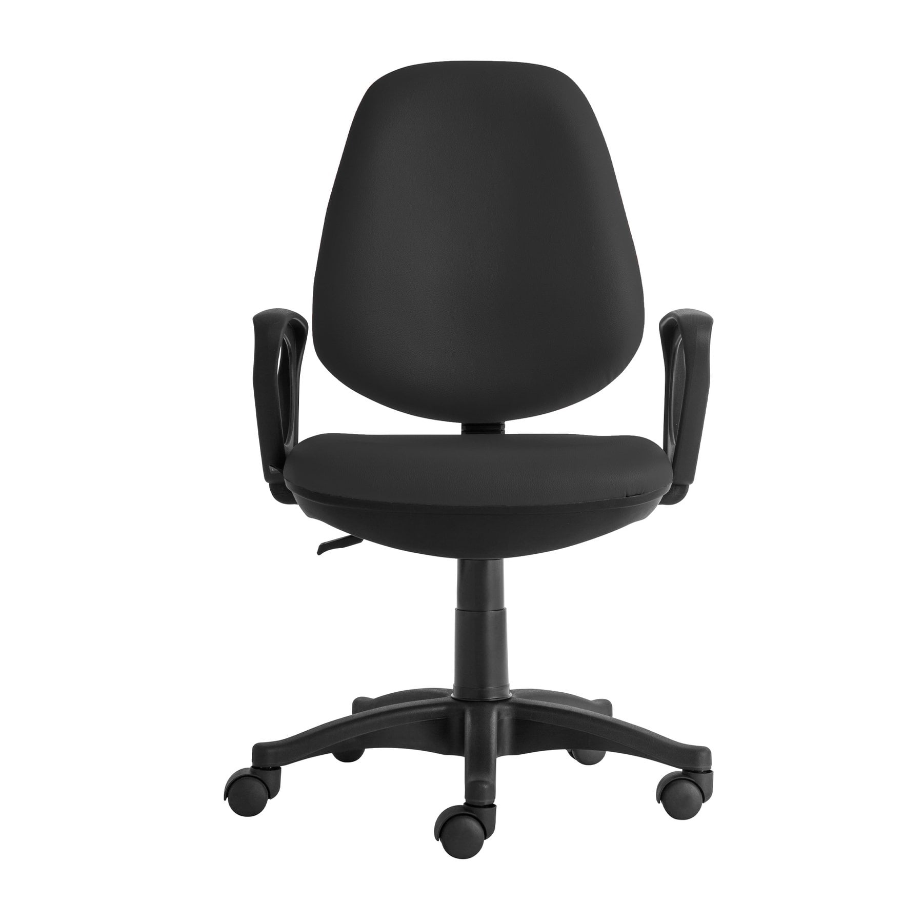 Ергономичен стол RFG Presto Black, екокожа, до 130 kg - Image 2