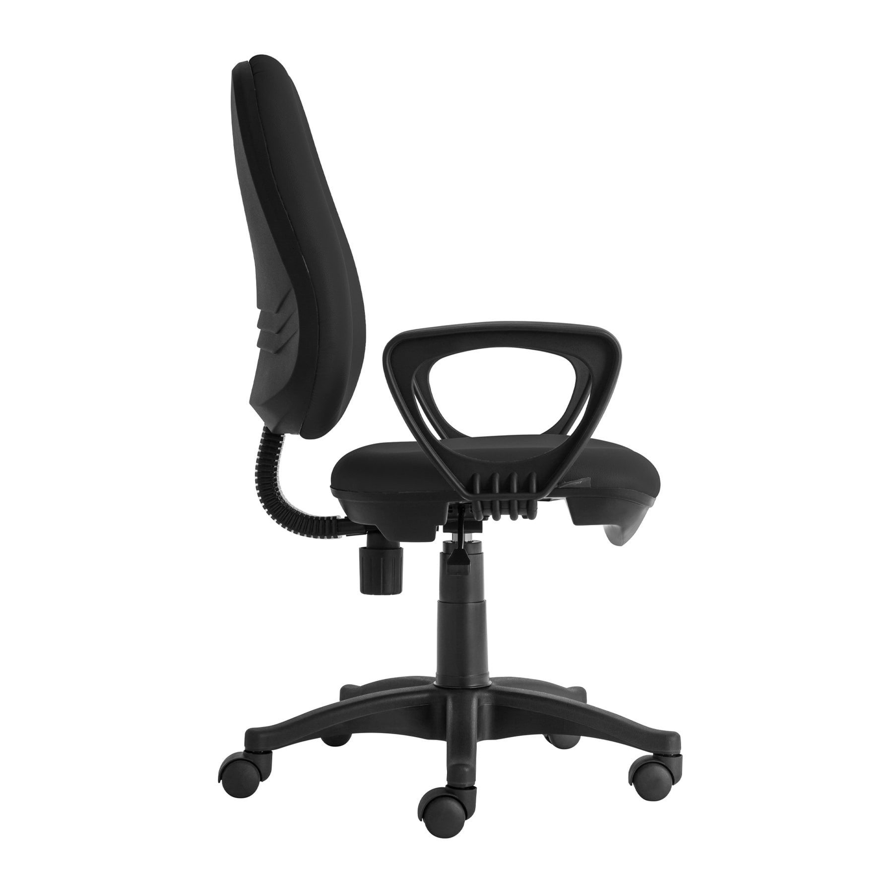 Ергономичен стол RFG Presto Black, екокожа, до 130 kg - Image 3