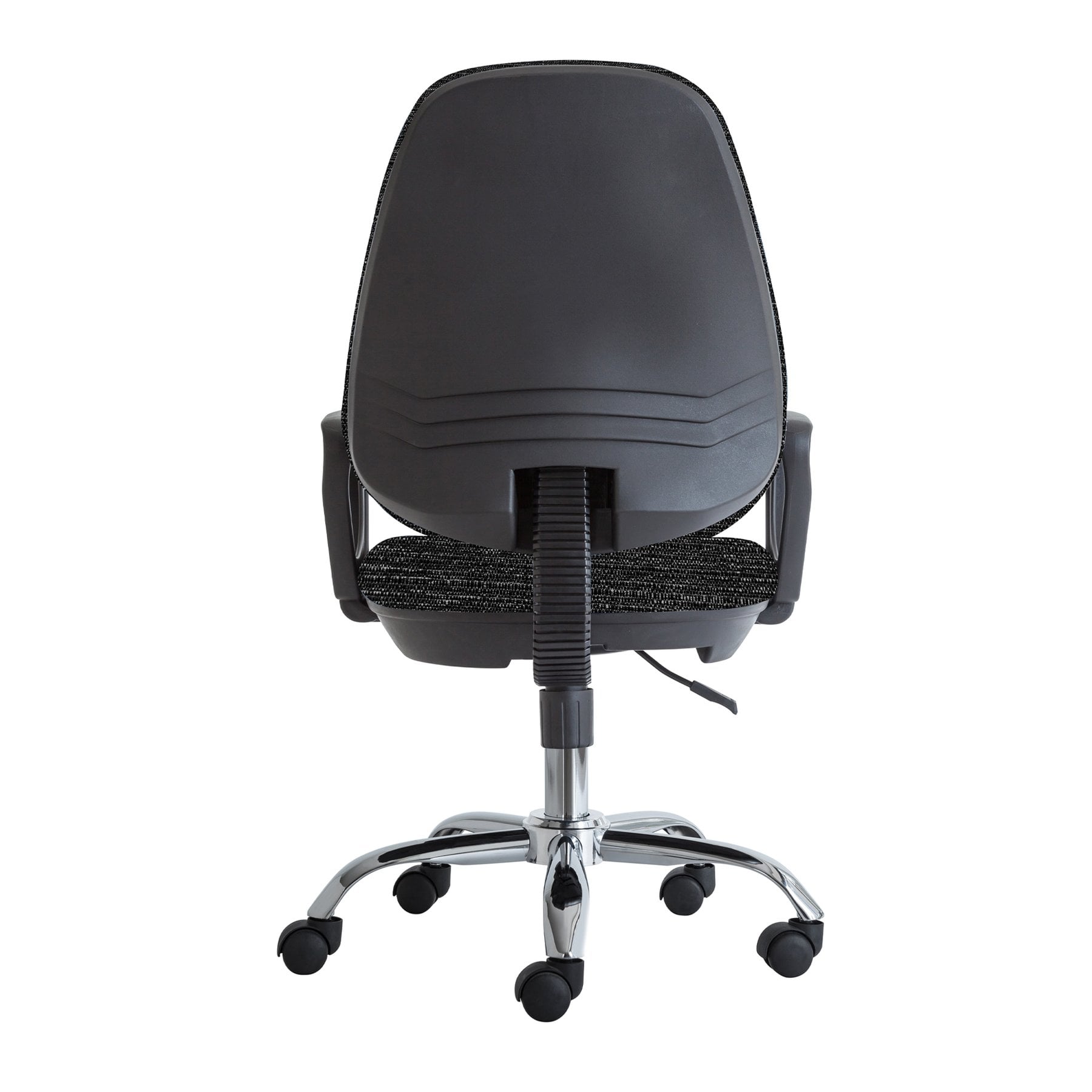 Ергономичен стол RFG Presto Chrome, текстил, до 130 kg, сив меланж - Image 4