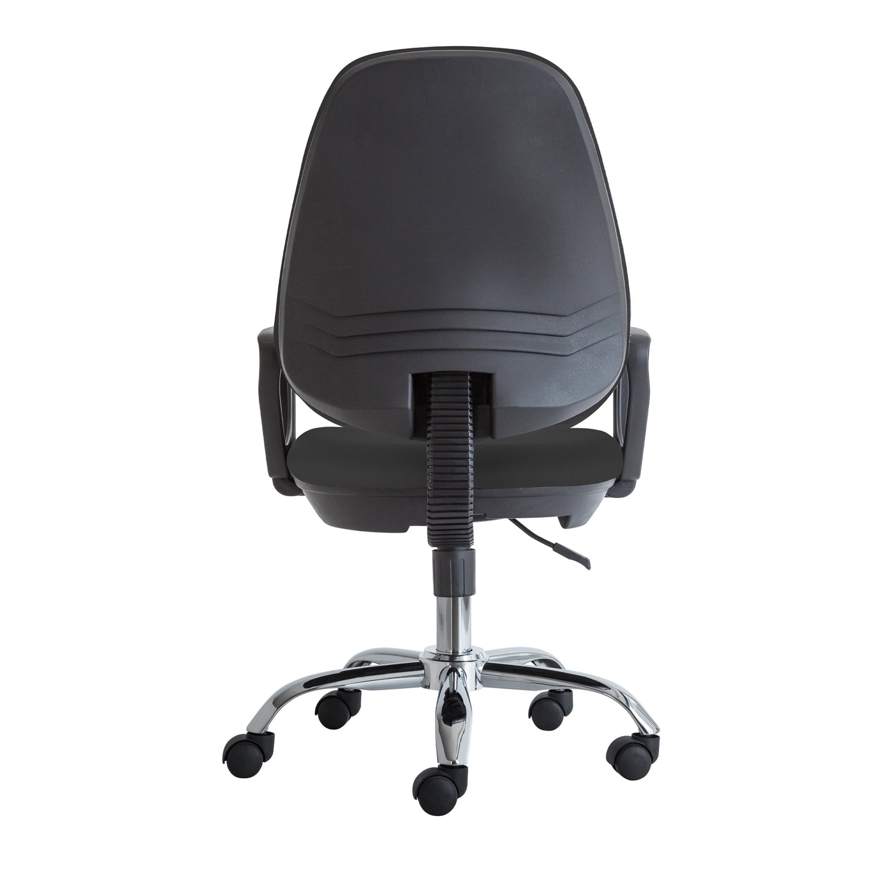 Ергономичен стол RFG Presto Chrome, екокожа, до 130 kg, черен - Image 4