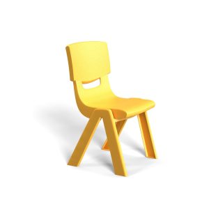 Детски стол RFG Chico, пластмасов, с облегалка, 41 х 35 х 62 cm