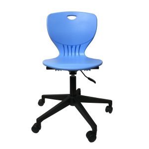 Ученически стол RFG Maxima Move Black, полипропилен, до 120 kg