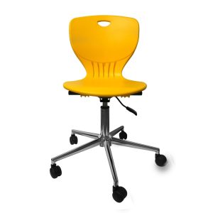 Ученически стол RFG Maxima Move Chrome, полипропилен, до 120 kg