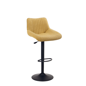 Nicole LN Black Hocker