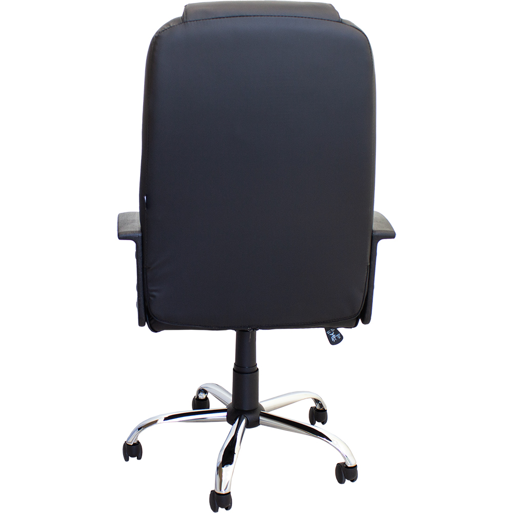 Стол Star steel еко кожа черен - Image 4