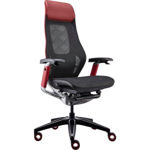 Стол работен Roc Chair X черно/червен