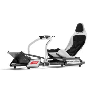 Playseat Formula Instinct - F1 Edition Универсален стол за игри Подплатена седалка Черен, Бяла