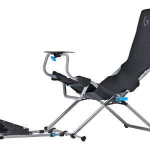 Playseat Challenge X - Logitech G Edition Конзола стол за игри Черен, Сив