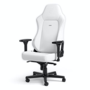 noblechairs NBL-HRO-PU-WED геймърски стол Стол за игри за персонален компютър Подплатена седалка Бяла