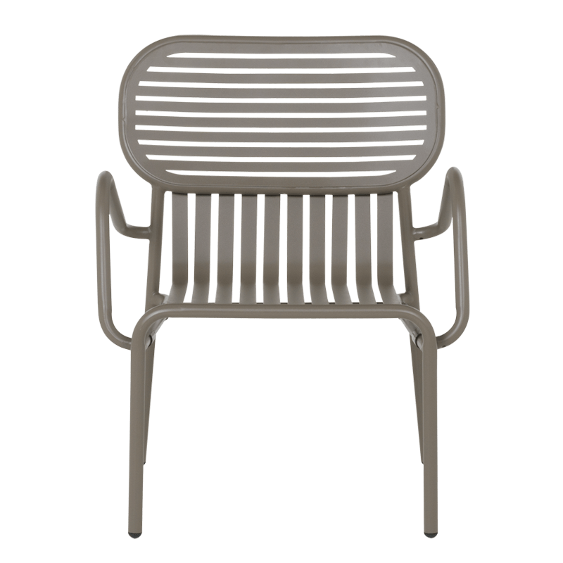 Метален градински стол JALINGO - капучино - Image 3