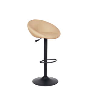 Rose Lux Black Hocker